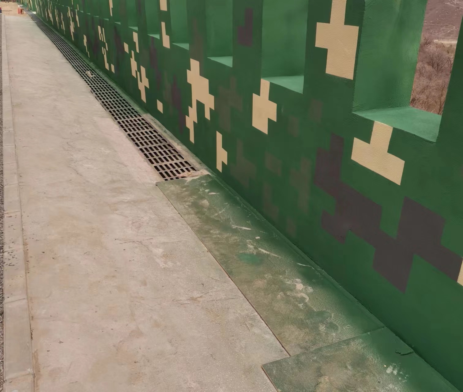 吴忠围墙迷彩喷涂,数迷彩漆